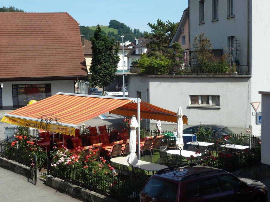 Backpackers Gasthaus Post Willisau Dış mekan fotoğraf